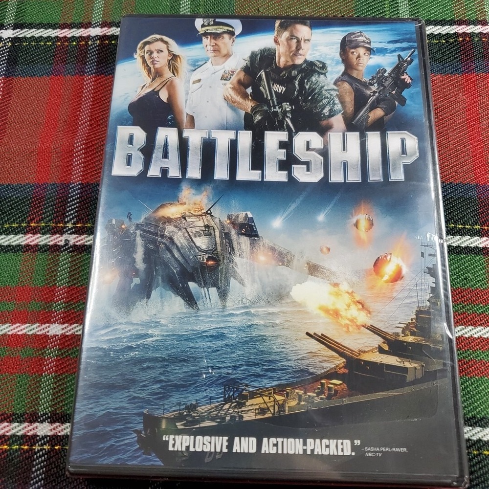 Universal Battleship DVD Movie Blue Action Sci-Fi‎ Rihanna Liam Neeson New
